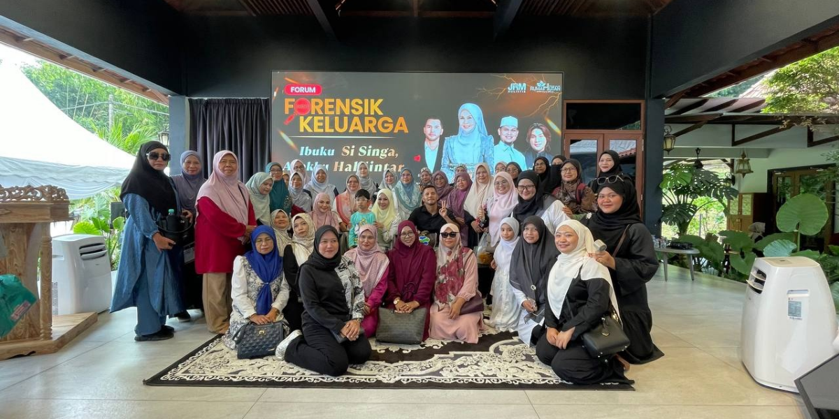 PROGRAM FORENSIK KELUARGA: IBUKU SI SINGA, ANAKKU SI HALILINTAR DI RUMAH HUTAN TERAPI ALAM 26 JULAI 2025 