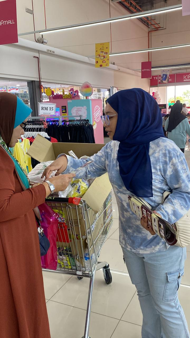 Program Edaran Flyers di ST Rosyam Mart, Senawang